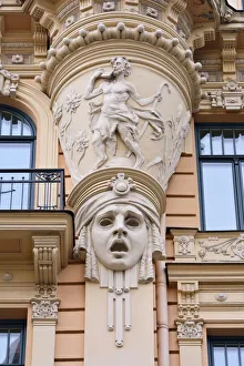 Images Dated 11th November 2016: Art Nouveau architecture (Jugendstil architecture) by Mikhail Eisenstein