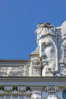 Art Nouveau Architecture, Riga, Latvia, Northern Europe