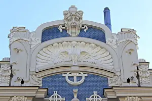 Art Nouveau house, Elizabetes street, Riga, Latvia