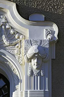Images Dated 26th July 2010: Art Nouveau house, Riga, Latvia