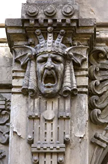 Images Dated 22nd December 2008: Art Nouveau Style Architecture (Also Known as Jugendstil Architecture Designed by