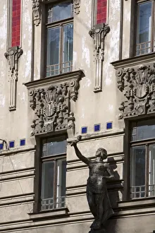 Images Dated 22nd December 2008: Art Nouveau Style Architecture (Also Known as Jugendstil Architecture Designed by