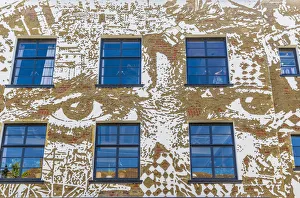 Notting Hill Prints: Artistic building, Notting Hill, London, England, UK
