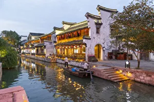 Images Dated 10th April 2019: Asia, China, Huzhou, Nanxun Old Town