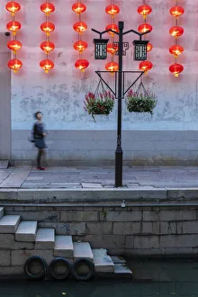 Images Dated 10th April 2019: Asia, China, Huzhou, Nanxun Old Town, Watertown