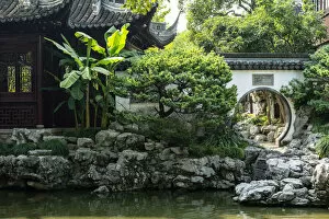 Images Dated 10th April 2019: Asia, China, Shanghai, Pundong District, Old Shanghai, Yuyuan Garden