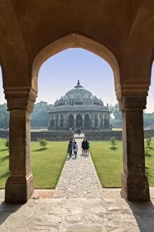 Asia, India, Delhi, Isa Khan Niazi, Isa Khans tomb dating 1547-48 AD, situated