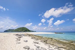 White Sand Prints: Asia, Indonesia, Spice Islands, Maluku, Banda, Rhun island