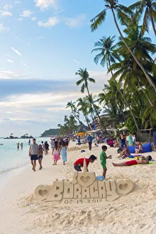 Asia, South East Asia, Philippines, Western Visayas, Boracay, Dinwid Beach