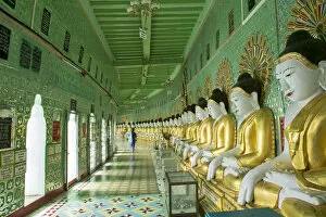 Images Dated 28th April 2015: Asia, Southeast Asia, Myanmar, Sagaing, Sagaing hill