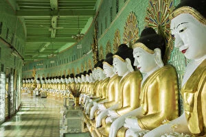 Buddha Gallery: Asia, Southeast Asia, Myanmar, Sagaing, Sagaing hill