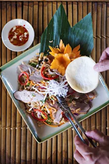 Images Dated 22nd February 2019: Asia, Southeast Asia, Vietnam, Hoi An. Vietnamese food