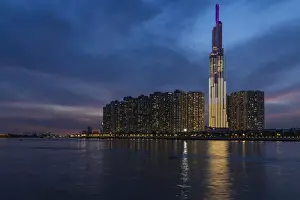 Asia, Vietnam, Ho Chi Minh City, Landmark 81 tower