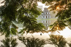 Capitol Prints: Asia, Vietnam, Northern, Hanoi, Capitol, Hoan Kiem Lake