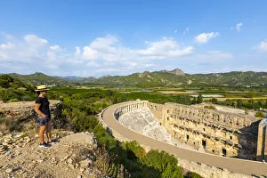 Images Dated 19th November 2019: Aspendos Amphitheatre, Antalya, Turkey