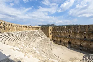 Images Dated 19th November 2019: Aspendos Amphitheatre, Antalya, Turkey