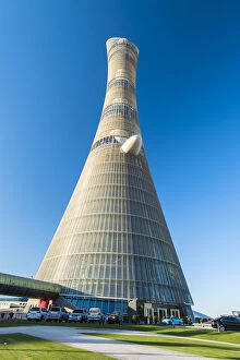 Western Asia Gallery: Aspire Tower, also known as The Torch Doha, Doha, Qatar