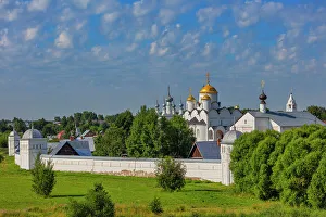 Russia Prints: Assumption monastery, Suzdal, Vladimir region, Russia