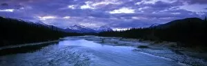 Athabasca river, Jasper NP, Alberta, Canada