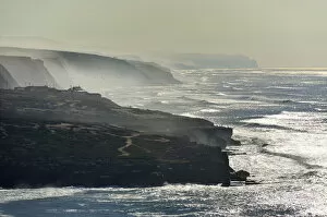 Images Dated 16th March 2015: Atlantic ocean coastline between Ericeira and Cabo da Roca. Portugal