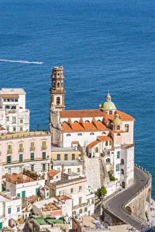 Atrani, Amalfi coast, Salerno, Campania, Italy. Atrani village