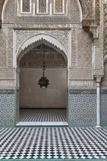Maghreb Prints: Attarine madrasa (1325), Fes, Morocco