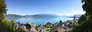 Yachting Collection: Attersee, Lake Attersee, Salzkammergut, Upper Austria, Austria