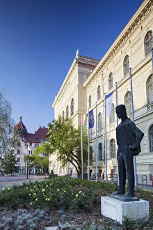 Attila Jozsef Science University in Dugonics Square, Szeged, Southern Plain, Hungary