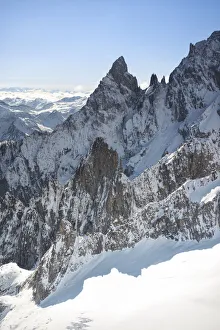 Haute Savoie Gallery: Auguille Noire de Peuterey, part of the Mont Blanc massif, municipality of Courmayeur