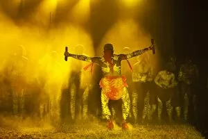 Performance Gallery: Australia, Queensland, Laura. Indigenous dancers performing at the Laura Aboriginal Dance Festival
