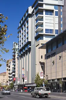 South Australia Prints: Australia, South Australia, buildings along North Terrace