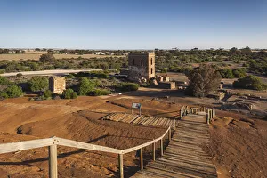 Australia, South Australia, Yorke Peninsula, Moonta, former copper-mining boom town