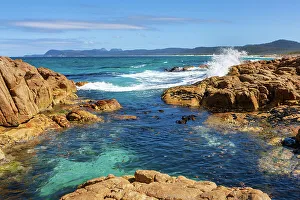 Tasmania Prints: Australia, Tasmania, Freycinet National Park, Friendly Beaches