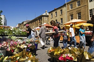 Hobart Gallery: Australia, Tasmania, Hobart, Salamanca Street