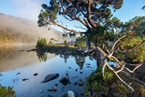 Tasmania Prints: Australia, Tasmania, Mount Field National Park, Lake Dobson