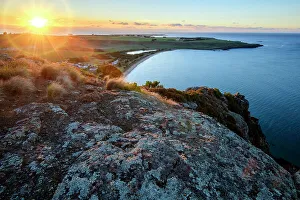Bass Strait Prints: Australia, Tasmania, Stanley, The Nut State Preserve