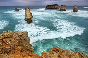 Victoria Prints: Australia, Victoria, Bay of Islands Coastal Park, Bay of Islands