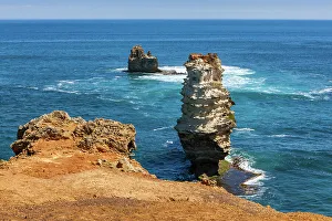 Stacks Prints: Australia, Victoria, Bay of Islands Coastal Park, Bay of Islands