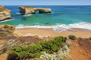 Natural Arch Prints: Australia, Victoria, Port Campbell National Park, London Bridge