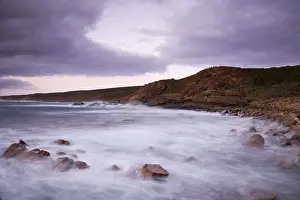 Australia, Western Australia, Leeuwin-Naturaliste National Park. Cape Naturaliste at dusk