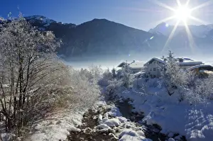 Austria Austrian Tyrol Zillertal Valley Mayrhofen Ski