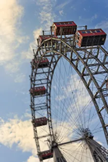 Austria, Osterreich. Vienna, Wien. Ferris wheel at the Wiener Prater