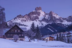 Images Dated 1st August 2017: Austria, Salzbergerland, Filzmoos, Bischofsmutze mountain, dawn