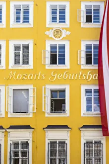 Austria, Salzburg, Mozarts birthplace and museum