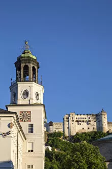 Salzburg Gallery: Austria, Salzburg, Residenzplatz Glockenspiel (The Carillon (museum) with an iconic