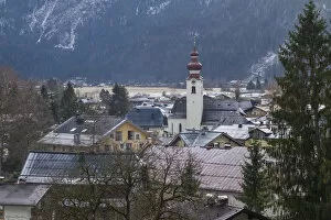 Austria, Salzburgerland, Lofer, town view