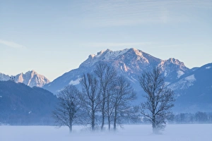 Austria, Styria, Reithtal, winter landscape
