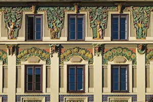 Austria, Tyrol, Innsbruck, Secessionist style building, Leopoldstrasse