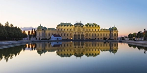 Images Dated 14th June 2017: Austria, Vienna, The Belvedere Palace