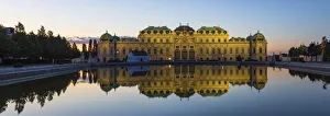 Images Dated 31st August 2017: Austria, Vienna, The Belvedere Palace